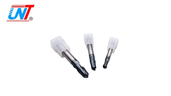 UNT TiAlN Coated 2 Flute Ball Nose End Mill for Precision Machining